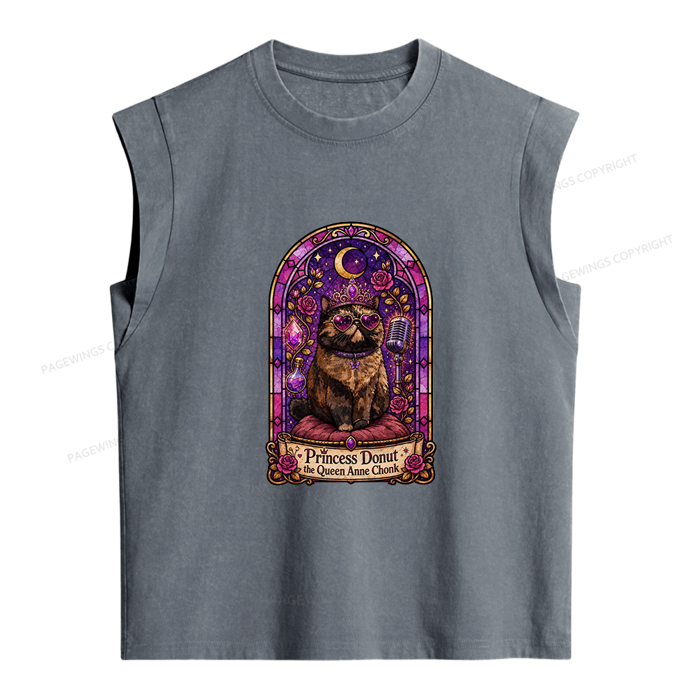 Pagewings Sci Fi Bookish Women's Washed Tank Top