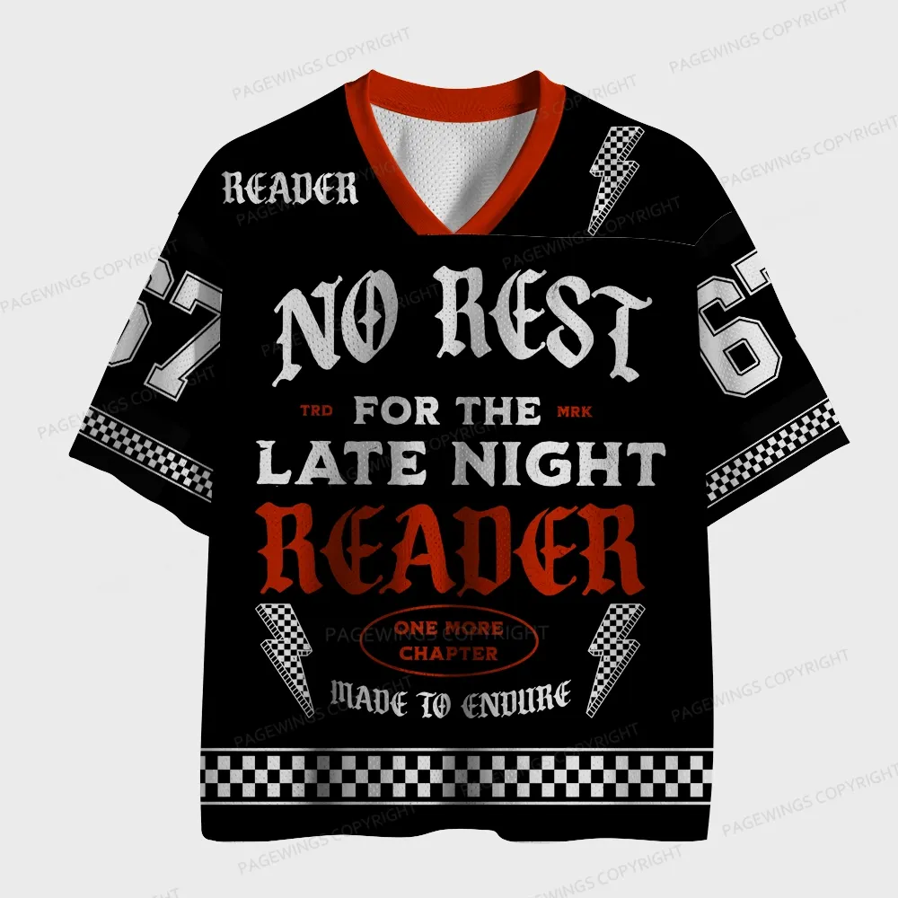 Pagewings One More Chapter Unisex Mesh Jersey