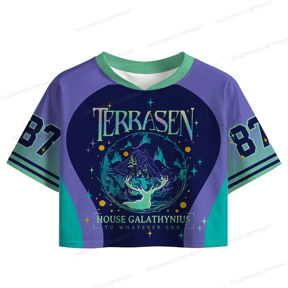 Pagewings Terrasen Women's Crop Mesh Jersey