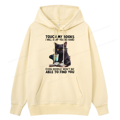 Pagewings Touch My Books I Will Slap You So Hard Unisex Classic Hoodie