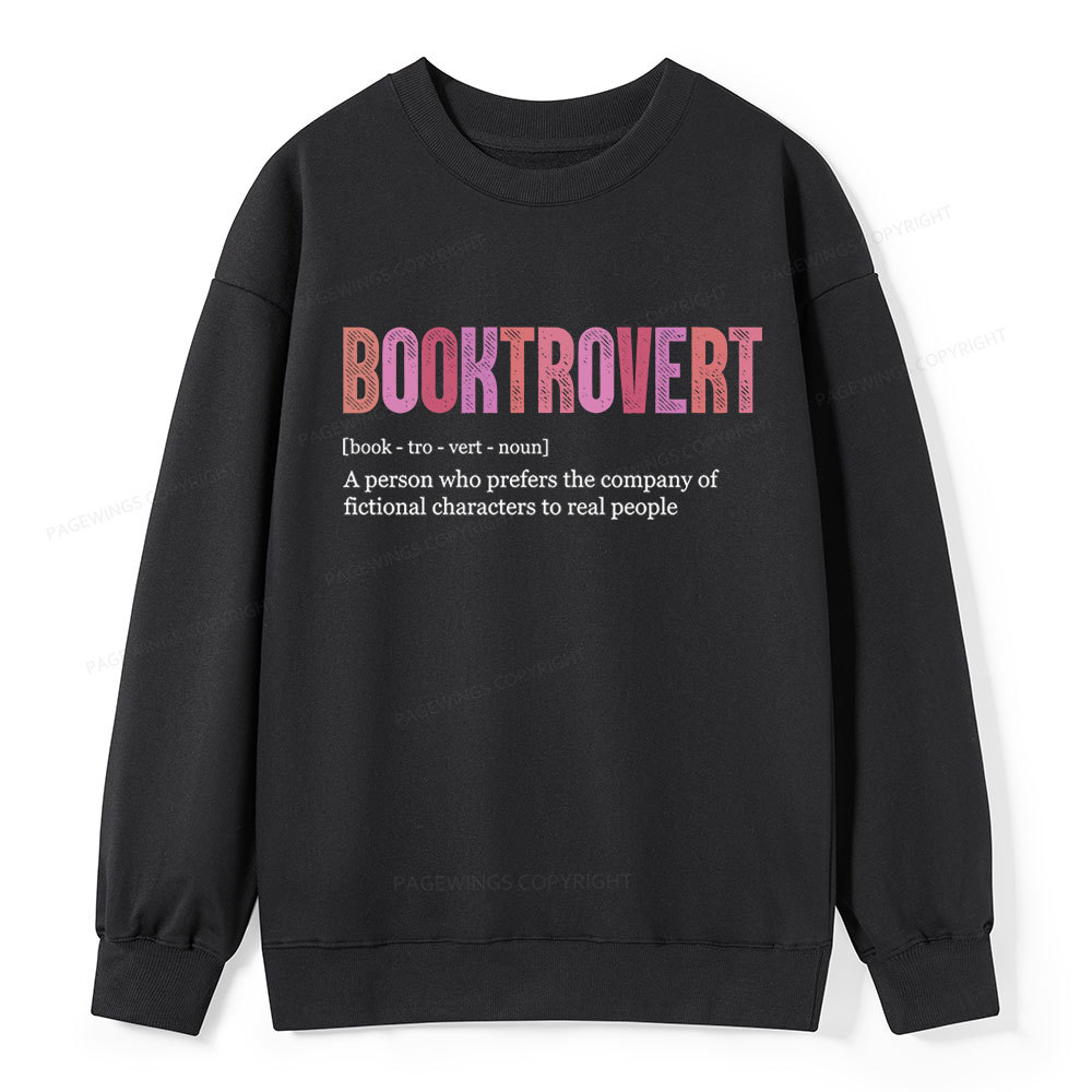 Pagewing Funny Book Lover Unisex Classic Sweatshirt