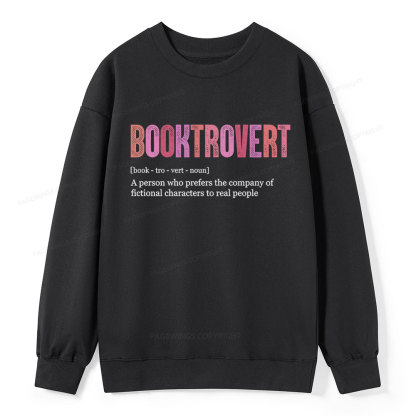 Pagewing Funny Book Lover Unisex Classic Sweatshirt