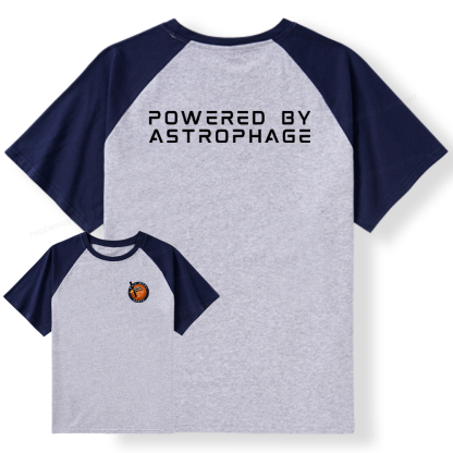 Pagewings Powered By Astrophage Raglan T-shirt
