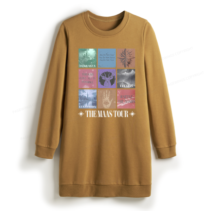 Pagewings The Maas Tour Sweatshirt Dress