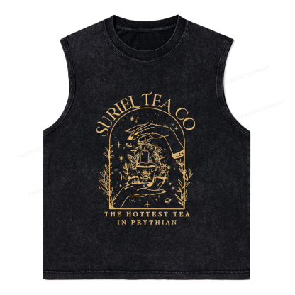 Pagewings A Court Of Thorns And Roses Unisex Washed Tank Top