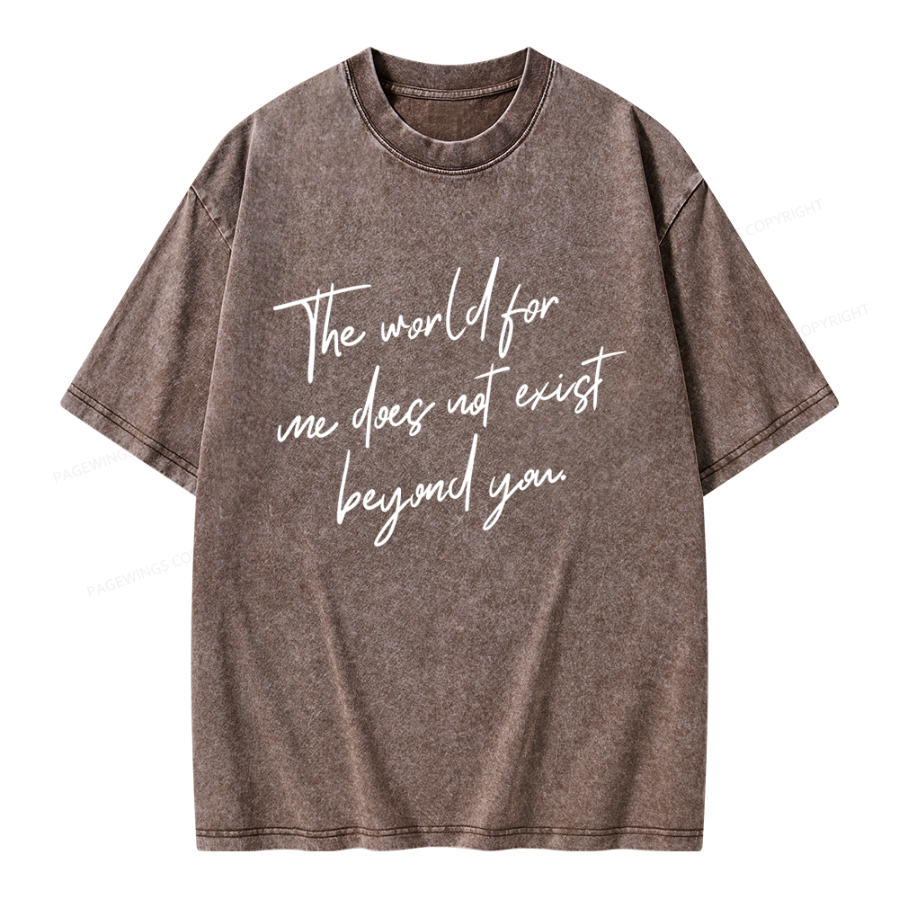 Pagewings Fantasy Reading Unisex Washed T-shirt