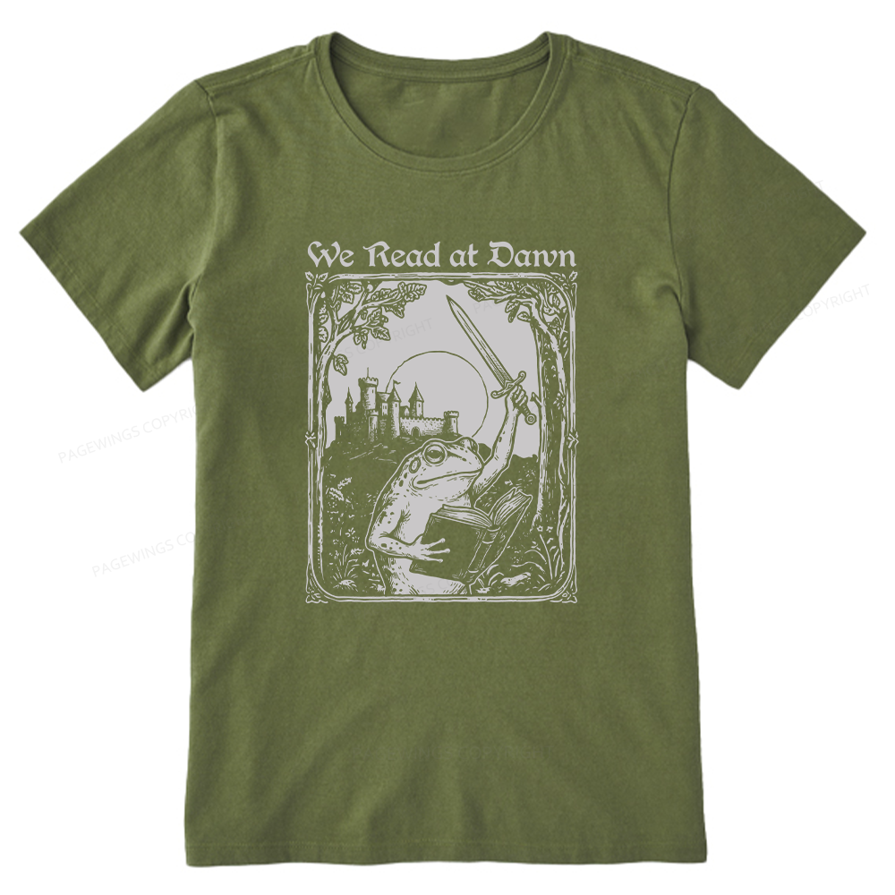 Pagewings We Read At Dawn Unisex Classic T-shirt