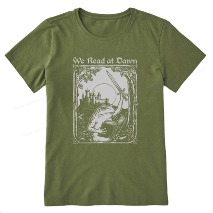 Pagewings We Read At Dawn Unisex Classic T-shirt