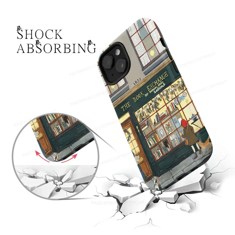 Pagewings The Book Exchange Phone Case