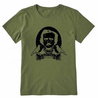 Pagewings Literary Vintage Stephen Allen King HP Lovecraft Book Unisex Classic T-shirt