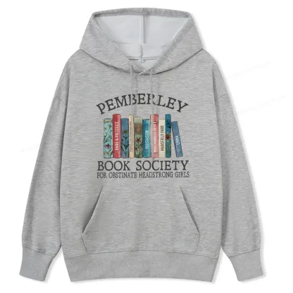 Pagewings Pemberley Book Society Unisex Classic Hoodie