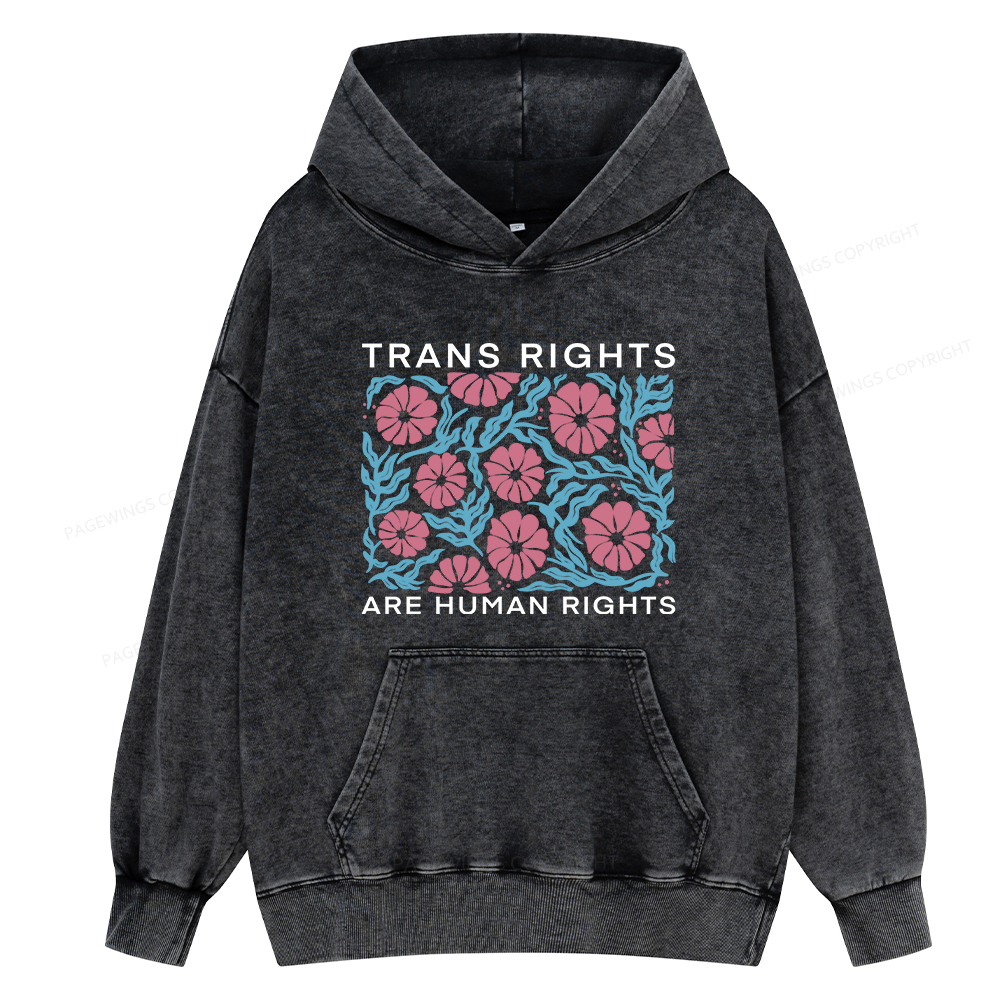 Pagewing All Pride No Prejudice Unisex Washed Hoodie