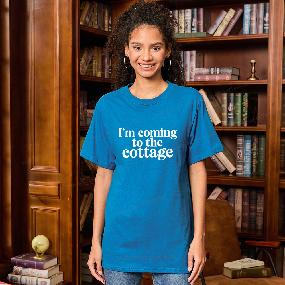 Pagewings I'm Coming To The Cottage Unisex Classic T-shirt