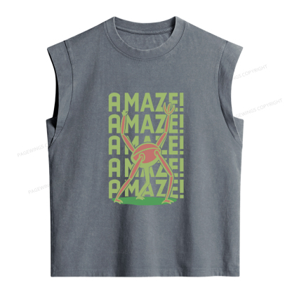 Pagewings Rocky Amaze Women's Washed Tank Top