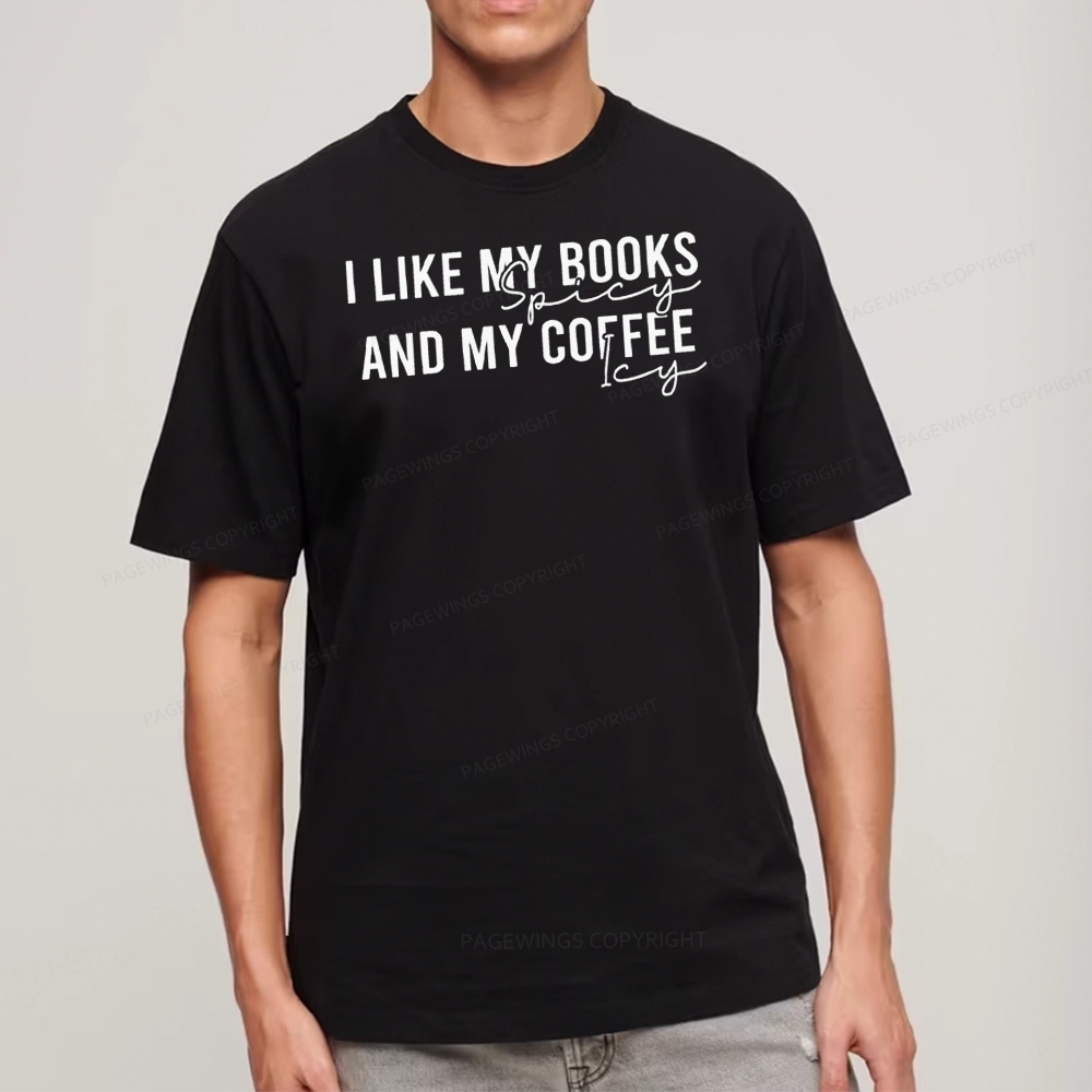 Pagewings I Like My Books And My Coffee Unisex Classic T-shirt