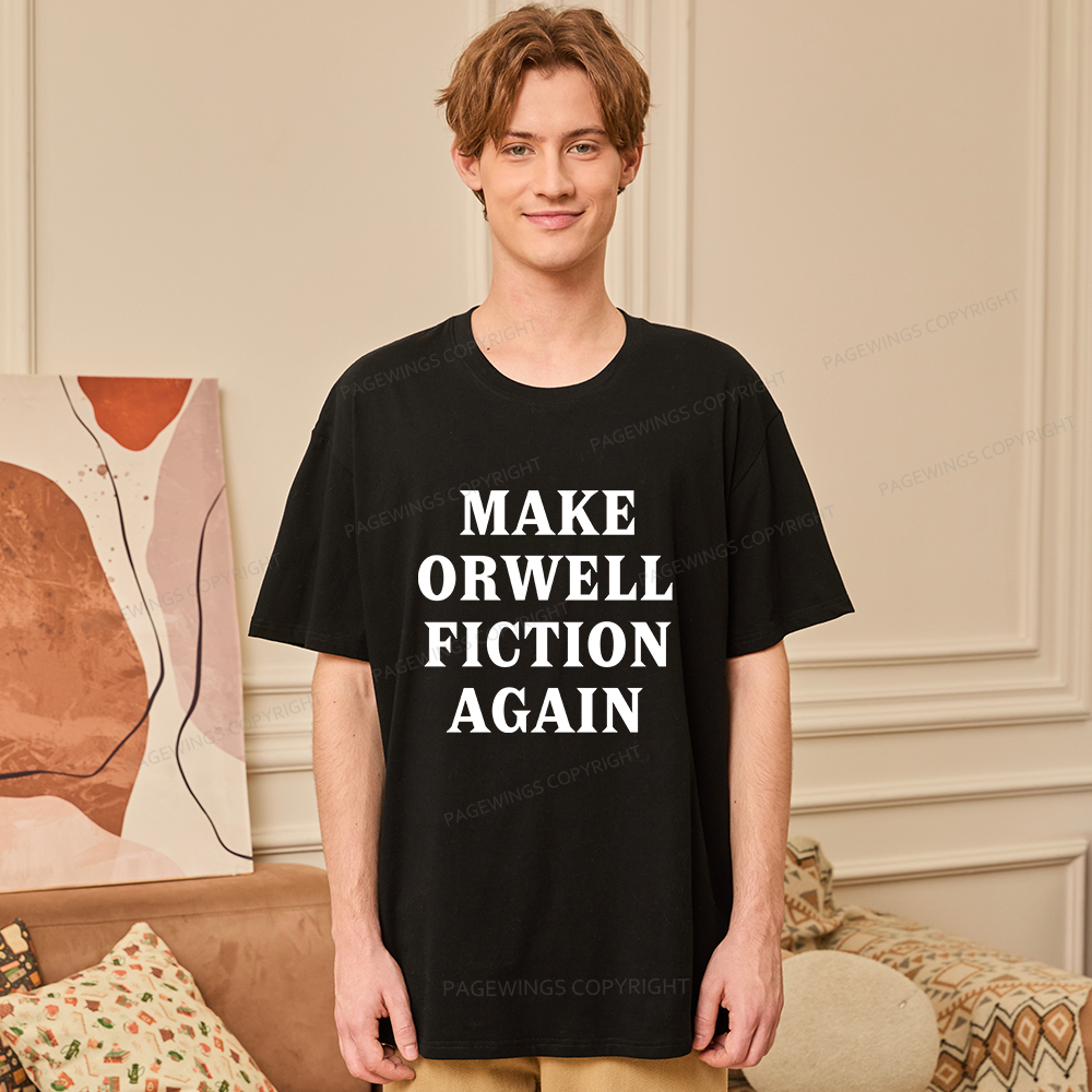Pagewings Make Orwell Fiction Again Unisex Classic T-shirt