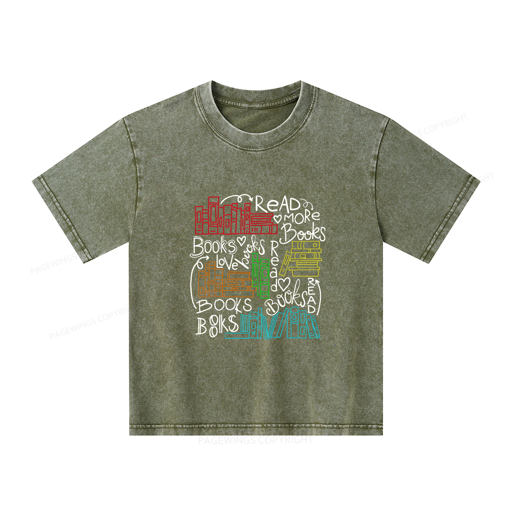 Pagewings Reading Week Shirt For Teachers & Read America Unisex Kids W