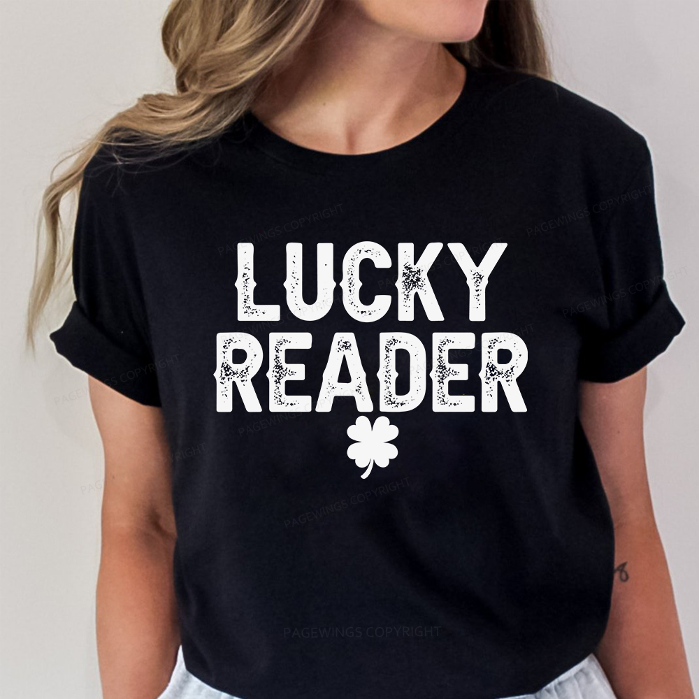 Pagewings Lucky and Lucky Fucker Graphic Tees Unisex Classic T-shirt