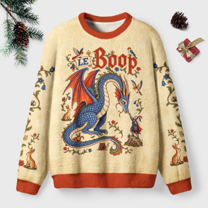 Pagewings Le Boop Unisex Ugly Light Knit Sweatshirt
