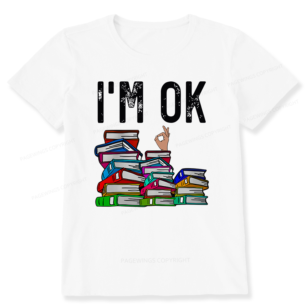 Pagewings Librarian Book Reader Funny Book Lover Unisex Classic T-shirt