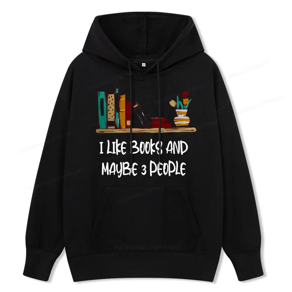 Pagewings  I Like Books World Unisex Classic Hoodie