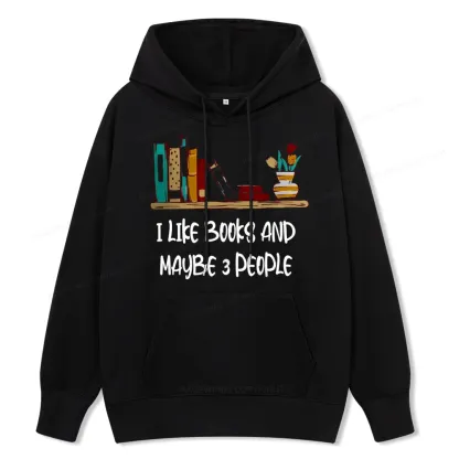 Pagewings  I Like Books World Unisex Classic Hoodie