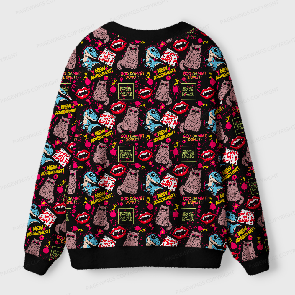 Pagewings Sci Fi Book Lover Light Knit Unisex Cardigan Sweaters