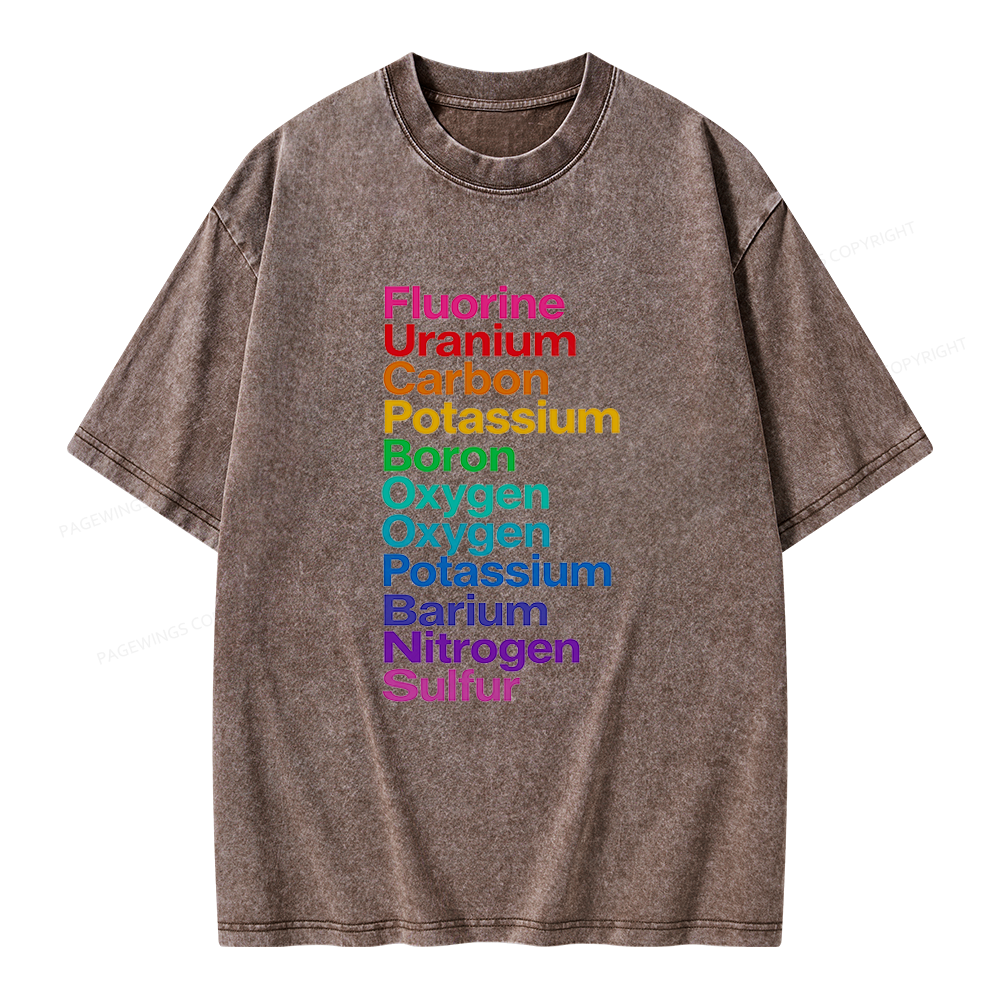 Pagewings Fuck Book Bans Unisex Washed T-shirt