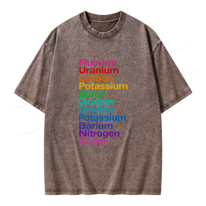 Pagewings Fuck Book Bans Unisex Washed T-shirt