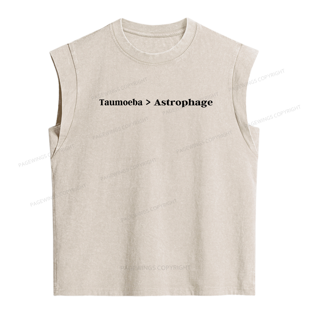 Pagewings Taumoeba Astrophage Women's Washed Tank Top