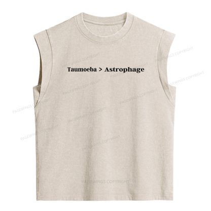 Pagewings Taumoeba Astrophage Women's Washed Tank Top