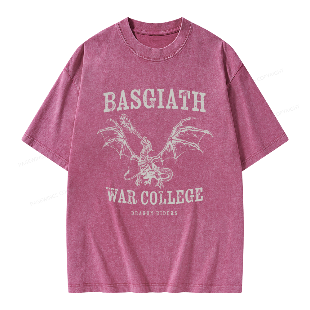 Pagewings Fantasy Books Lover Unisex Washed T-shirt