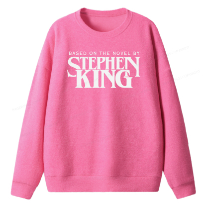 Pagewings Based On A Novel By Stephen King Unisex Knit Sweatshirt