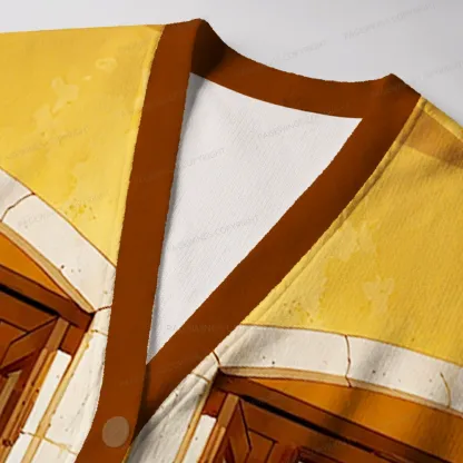 Pagewings Dragons Reading Unisex Ugly Cardigan Sweaters