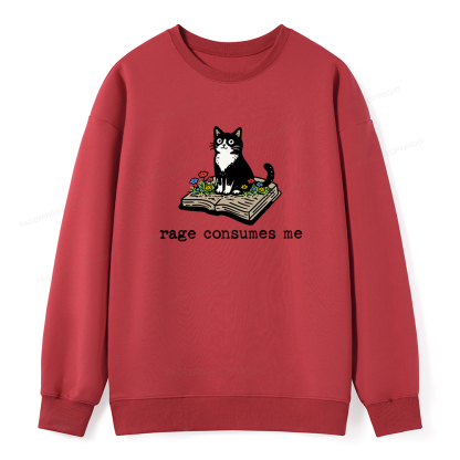 Pagewings Rage Consumes Me Unisex Classic Sweatshirt