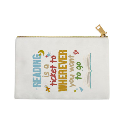 Pagewings Reading Is A Ticket Pouch