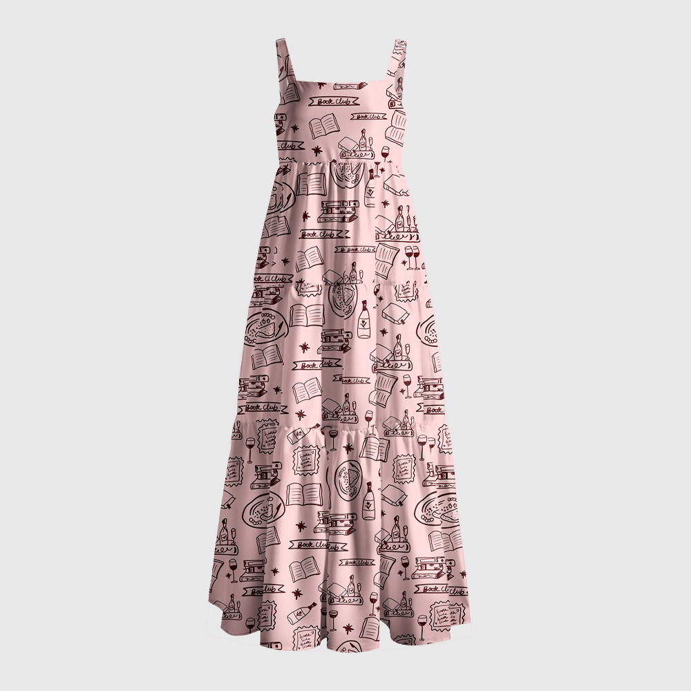Pagewings Book Lover Club Maxi Dress