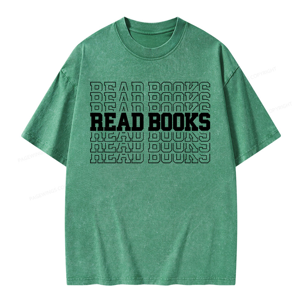 Pagewings Week and Library Unisex Washed T-shirt
