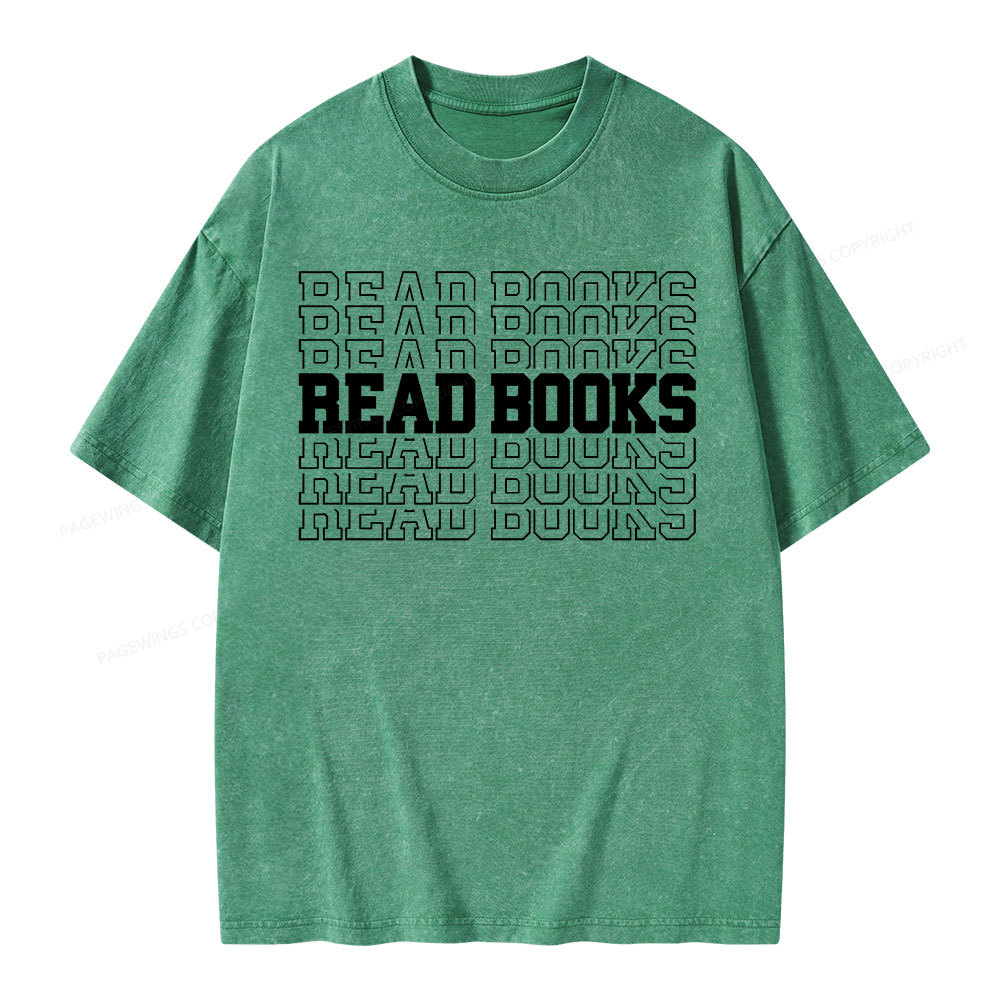 Pagewings Week and Library Unisex Washed T-shirt