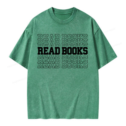 Pagewings Week and Library Unisex Washed T-shirt