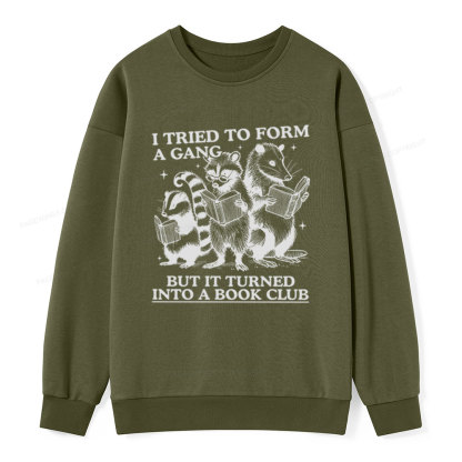 Pagewings A Gang Turn Into A Book Club Unisex Classic Sweatshirt