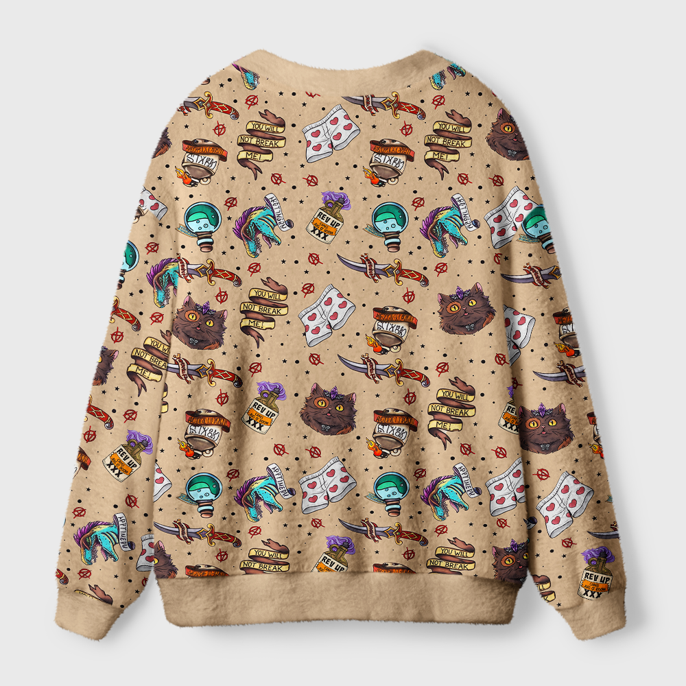 Pagewings Sci Fi Book Lover Light Knit Unisex Cardigan Sweaters