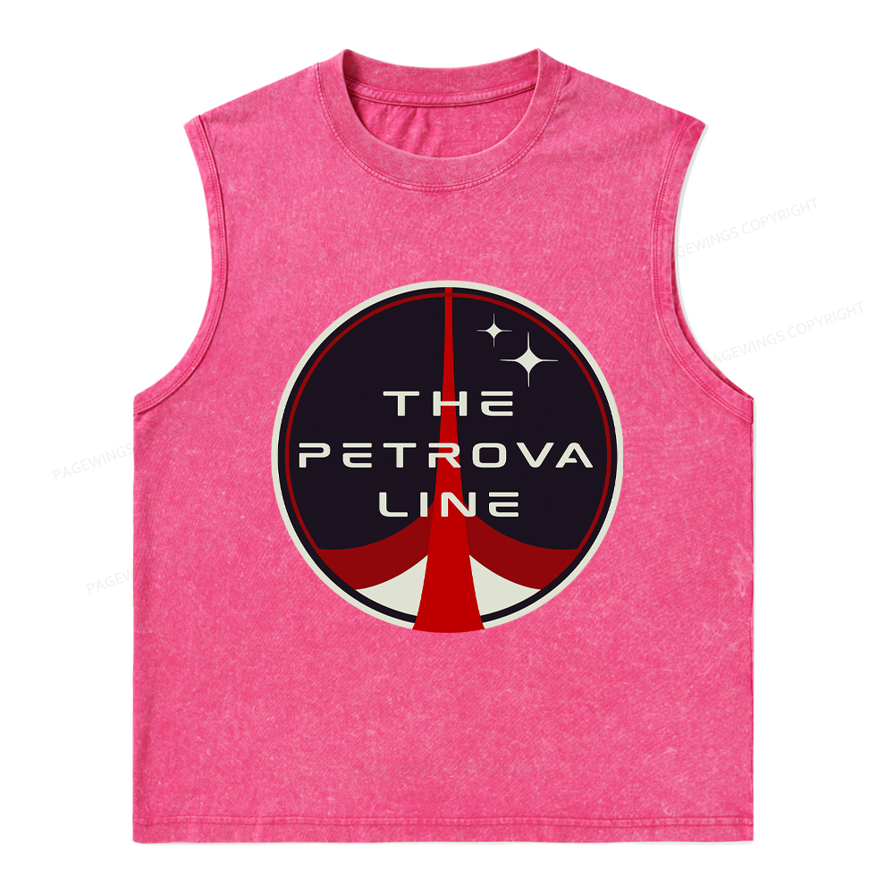 Pagewings The Petrova Line Unisex Washed Tank Top