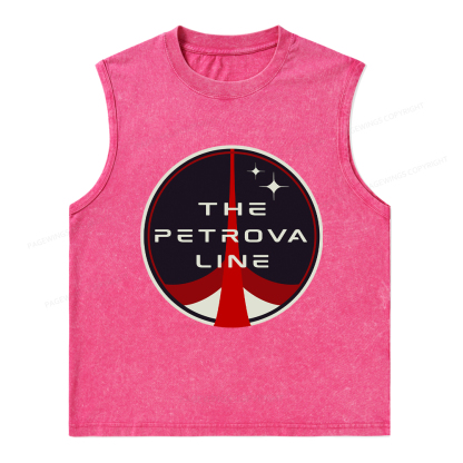 Pagewings The Petrova Line Unisex Washed Tank Top