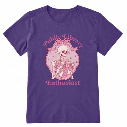 Pagewings Public Library Enthusiast Unisex Classic T-shirt