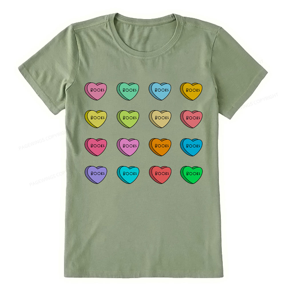 Pagewings Valentine's Day Librarian Unisex Classic T-shirt