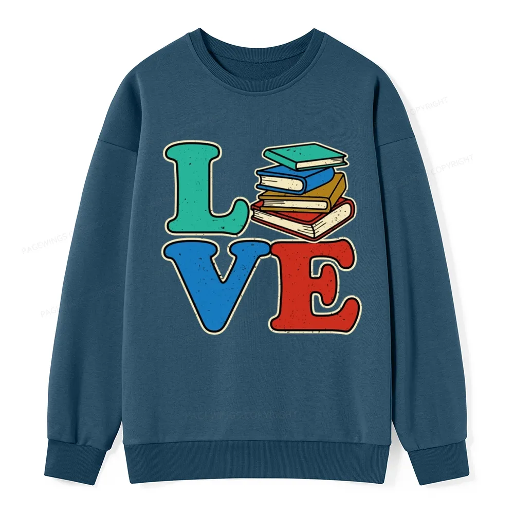Pagewings Book Lovers Unisex Classic Sweatshirt