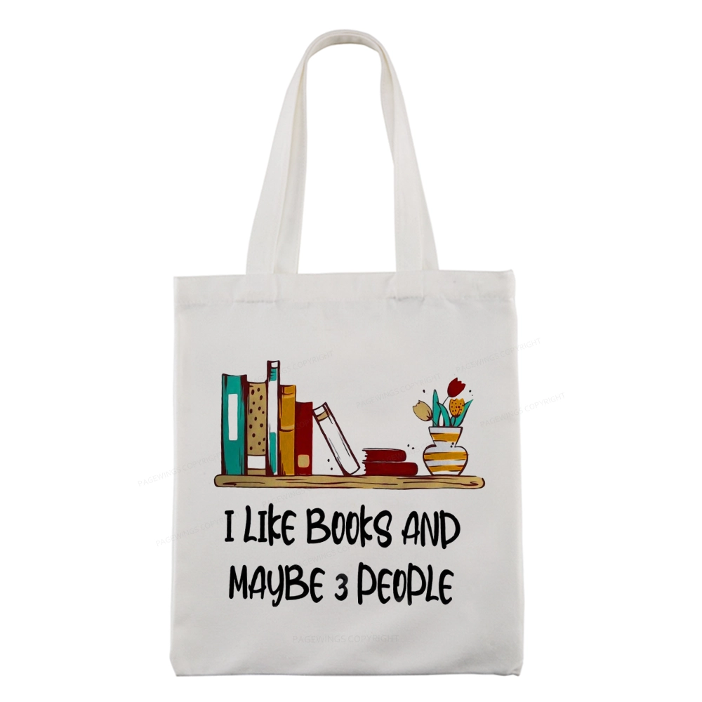 Pagewings  I Like Books World Tote Bag