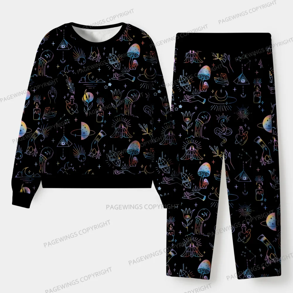 Pagewings Books Are Magic Unisex Flannel Pajama Set