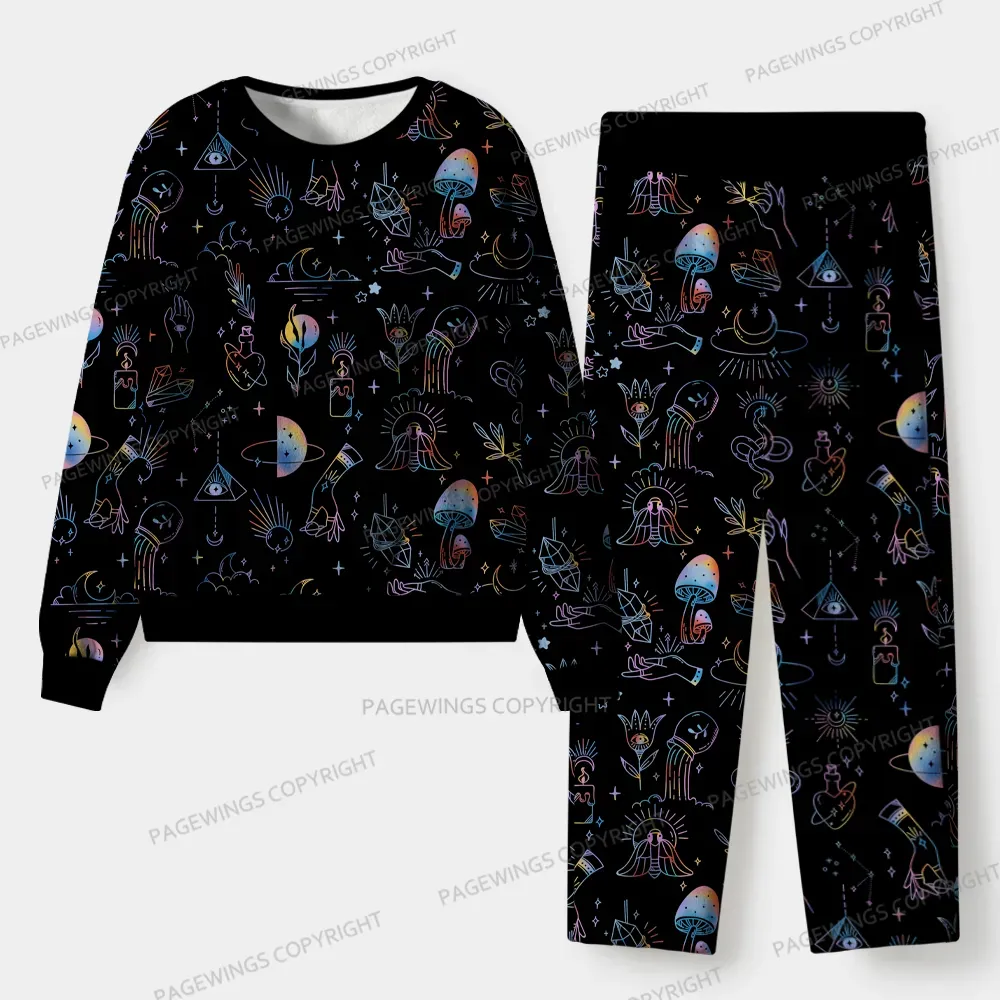 Pagewings Books Are Magic Unisex Flannel Pajama Set